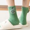 Coral Fleece Socks, Thickened Thermal Floor Socks, Terry Accessories Medium Tube Socks