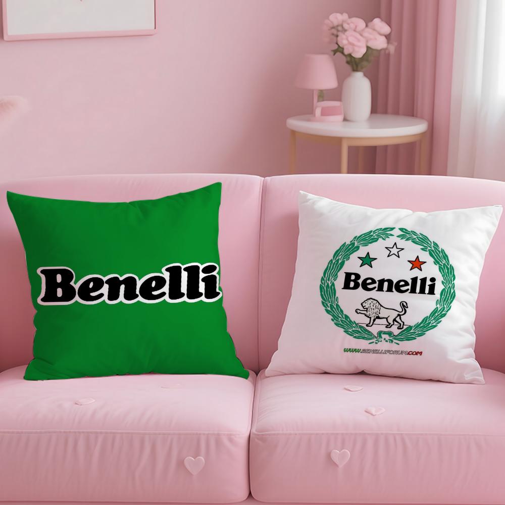 Hot Cool B-Benelli Cushion Cover Comfortable Reversible Pillow Cover Ideal for Car Sofa Bedroom & Beyond
