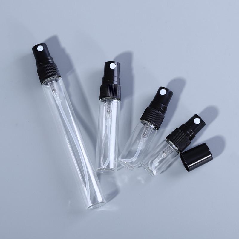 Travel-Sized Glass Perfume Spray Bottles (2ml, 3ml, 5ml, 10ml) - Refillable and Empty for Decanting