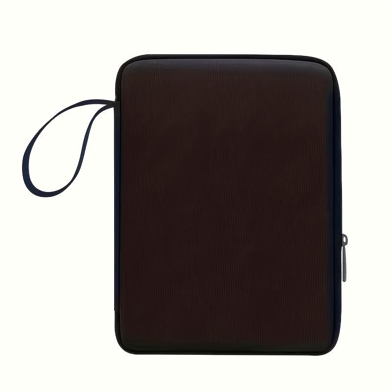 

1PC 30cm/11.81inch Tablet Sleeve Bag Notebook Bag Large Capacity Multilayer Carrying Case Portable Tablet Handbag чёрный