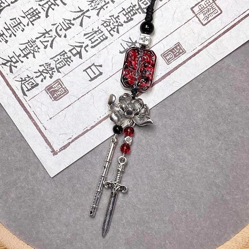Creative Phone Charms Fashion Trendy Beaded Rabbit Mobile Phone Chain Lanyard Keychain Bag Decoration Pendant Card Book Chain