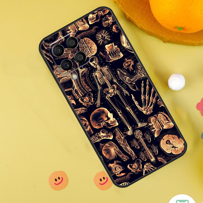 X-Ray Human Anatomy For Samsung Galaxy M54 M34 M14 M12 M32 M52 M53 M33 M13 M20 M21 M51 M15 M55 M31s M30s Case