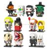 MOC Horrorfilm Figur Bausteine It Lydia Mumie Hexe Kürbis Kompatible Bausteine Spielzeug Für Kinder Freunde Halloween Geschenke