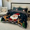 Christmas Theme Fawn Duvet Cover Bedding BoyGirl Bedroom Decoration Children-Gift Single Double Large Duvet Cover