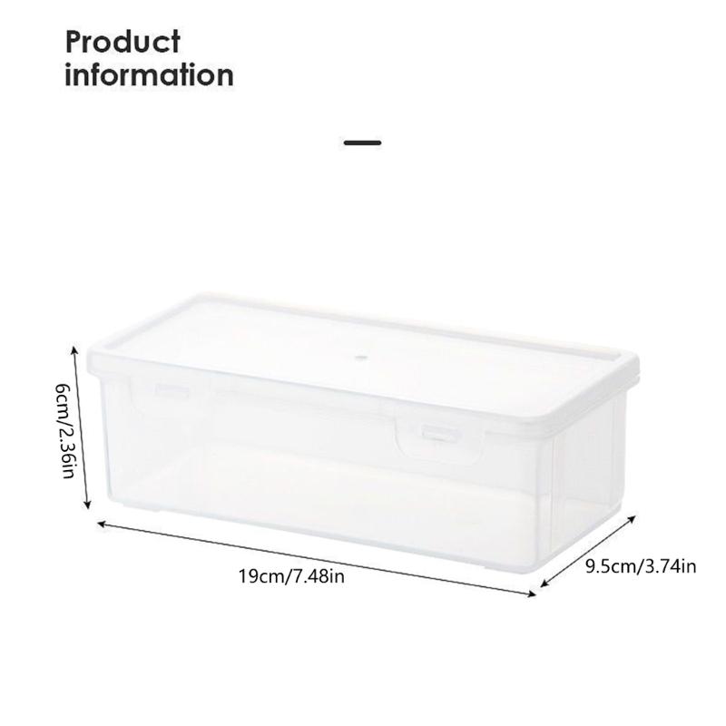 2/3Pcs Clear Hard Pencil Case Stackable High Capacity Pencil Case Colored Pencil Organizers Box for Sketch Pencil Marker