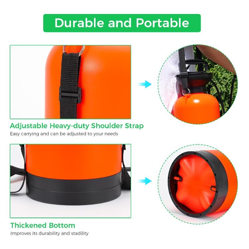 3-8L Cleaning Spray Cans Garden Watering Flowers Car Wash Shoulder Sprayer Air Pressure Spray Cans