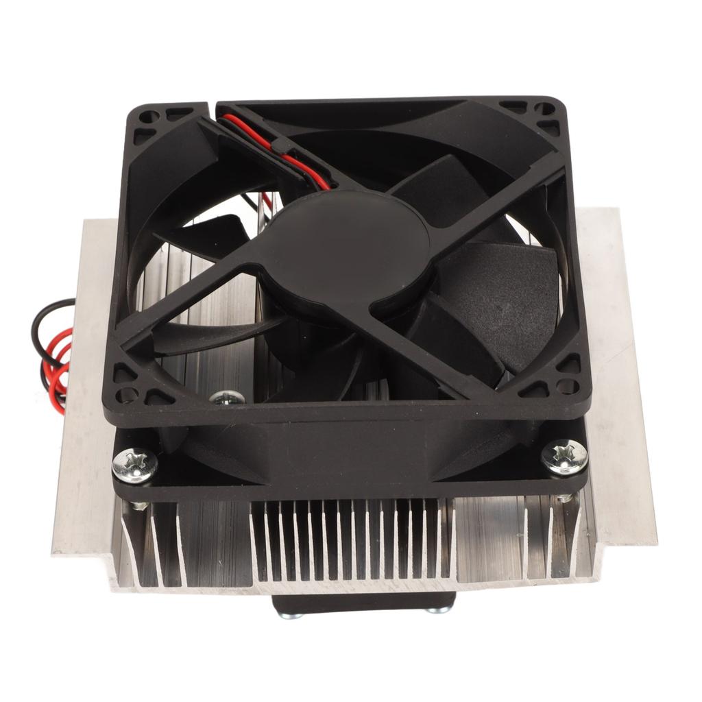 Halvlederkjøler DIY-sett 12V Termoelektrisk Kjøler for Minikjøleskap og Luft