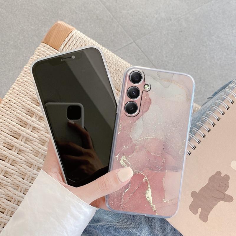 

Мраморный камень мягкий прозрачный силиконовый чехол для Xiaomi Redmi Note 13 14T 15 Samsung A55 A35 M35 S24 iPhone Huawei Honor Camera защитный противоударный чехол iPhone 15 Plus