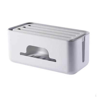 Cable Management Box Cord Hider,Convenient,Lightweight Power Strip Cover Organizer for