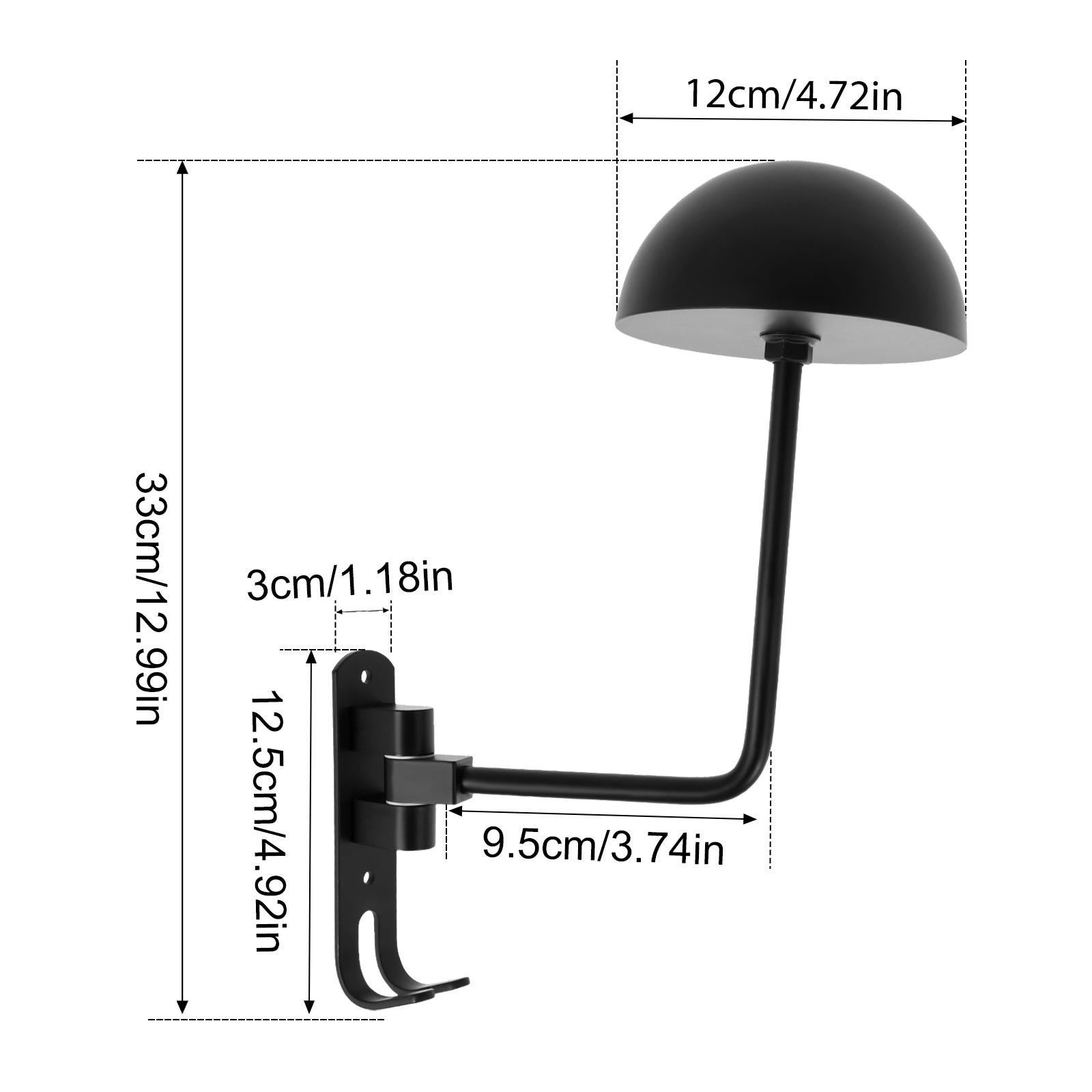

НОВЫЙ держатель для шлема с вращением на 180°, настенное крепление для мотоциклетного шлема, стойка для демонстрации с крючками для велосипеда, бейсбола, регби, шлема, органайзера