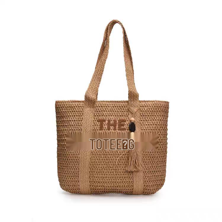 

2026 Women s High-End Handmade Straw Woven Shoulder Bag for Beach Vacation 44*2*38 CM
