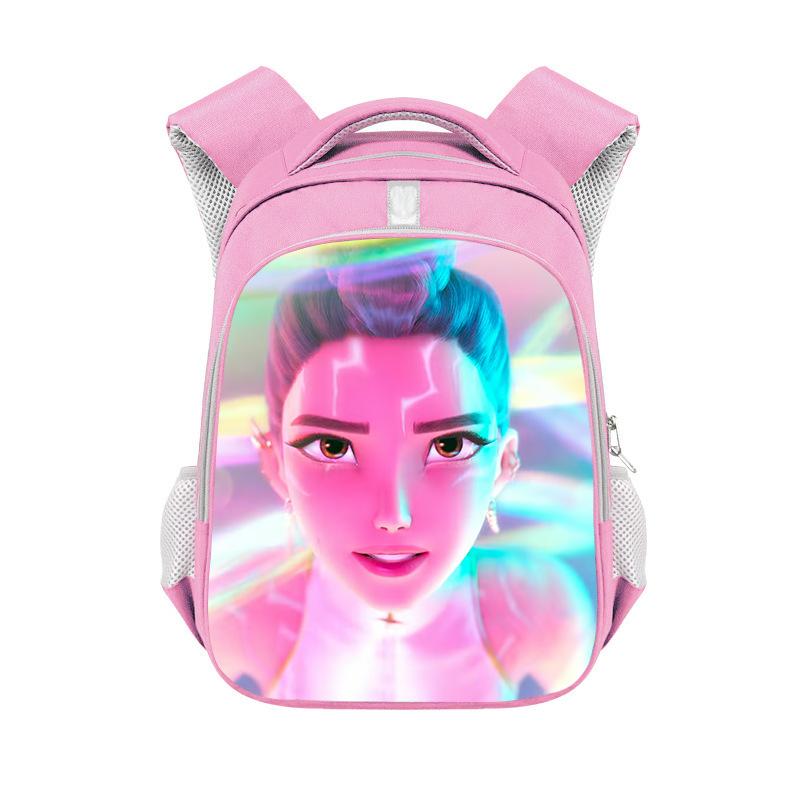 Witch Hunters Children'S School Bag Student Printing Large Capacity Storage Backpack Casual Burden Reduction Wear-Resistant Backpack
