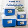 Portable Insulated Refrigerated Box for Home, Car, and Outdoor Use