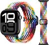 Nylon Braided Loop Band for Apple Watch Ultra/2 49mm 10 9 8 7 46mm 45mm 41mm 6 5 4 SE 44mm 40mm Elastic Strap for iWatch 3 42mm