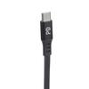 110cm PD100W 480mbps USB C Male to Male Fast Charging Data Cable Stretchable Type-C Cable Charging and Data Sync Cord