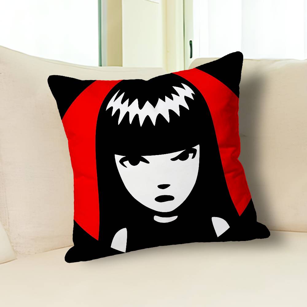 E-Emily The S-Stranges Pillow Cases for Bedroom Living Room Sofa Home Decor Polyester Cushion Cover with Zipper