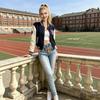 Spring/Summer 2026 Women's High-Waisted Rhinestone Straight-Leg Denim Jeans (Slimming)