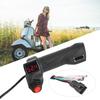 1 pár E Bike palcová páčka plynu LCD displej digitální napětí baterie spínač napájení pro elektrické vozidlo