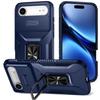 For iPhone Air Case Camshield Kickstand TPU + PC Anti-Slip Phone Cover