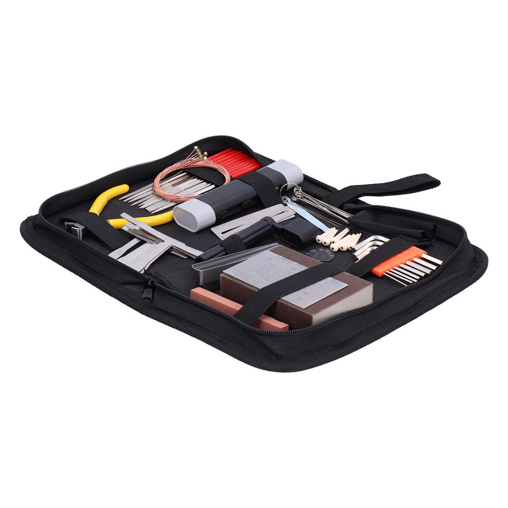 Guitar Repair Tools String Winder Bridge Pins Sanding Kit Hex Wrench Maintenance Utensils