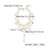 4Pcs/Set Vacation Shell Starfish Seed Bead Long Necklace Summer Beach Ocean Theme Boho Layered Jewelry For Women