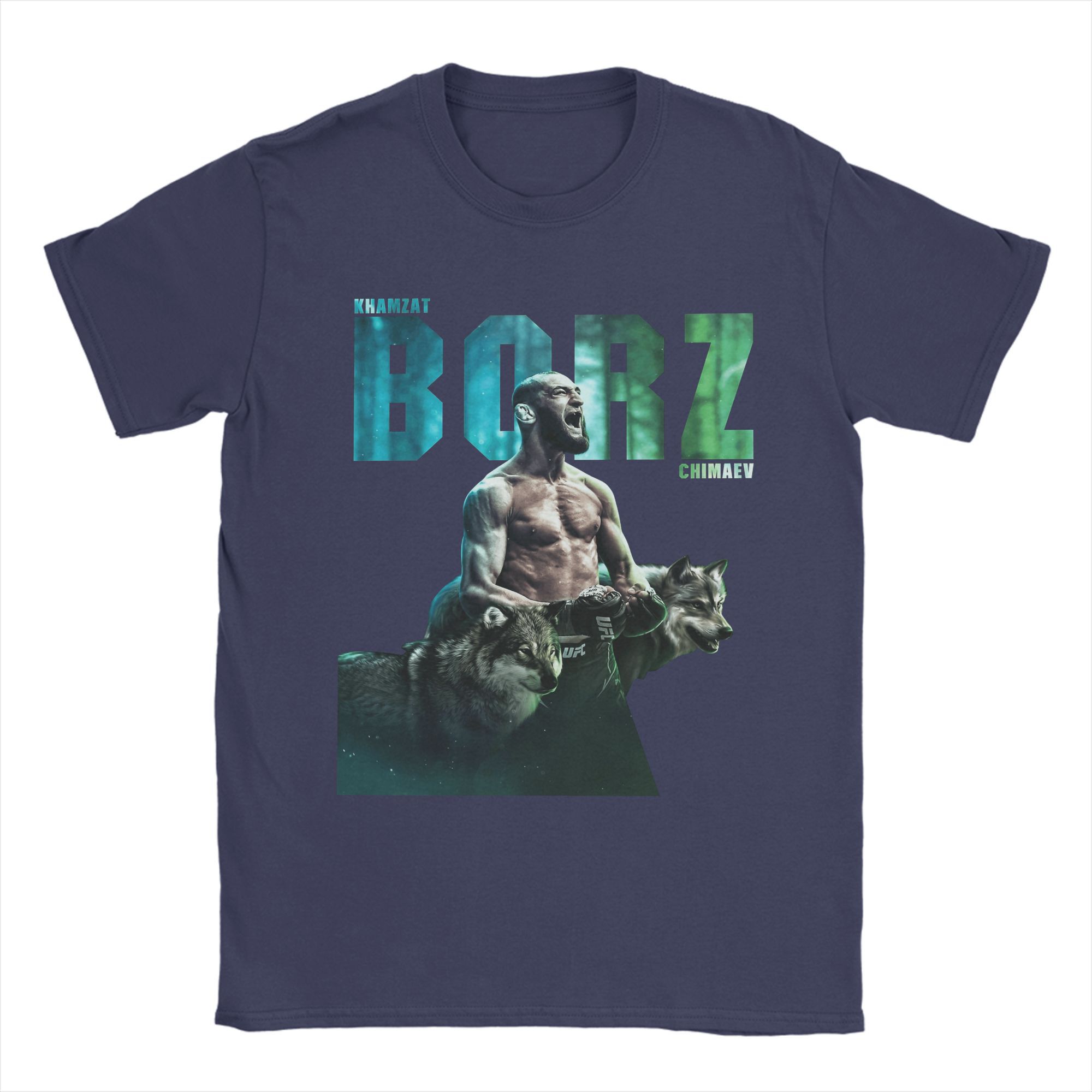 

Хамзат Чимаєв Бокс Боротьба Футболка Літо 100% Бавовняні Футболки Для Пари Модна Крута Футболка Короткий Рукав Чудові Топ Футболки 3XL