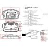 New DKD LCD Speedometer Display Adjustable ONE-LIN/CAN-BUS Communication For Votol Fardriver Controller