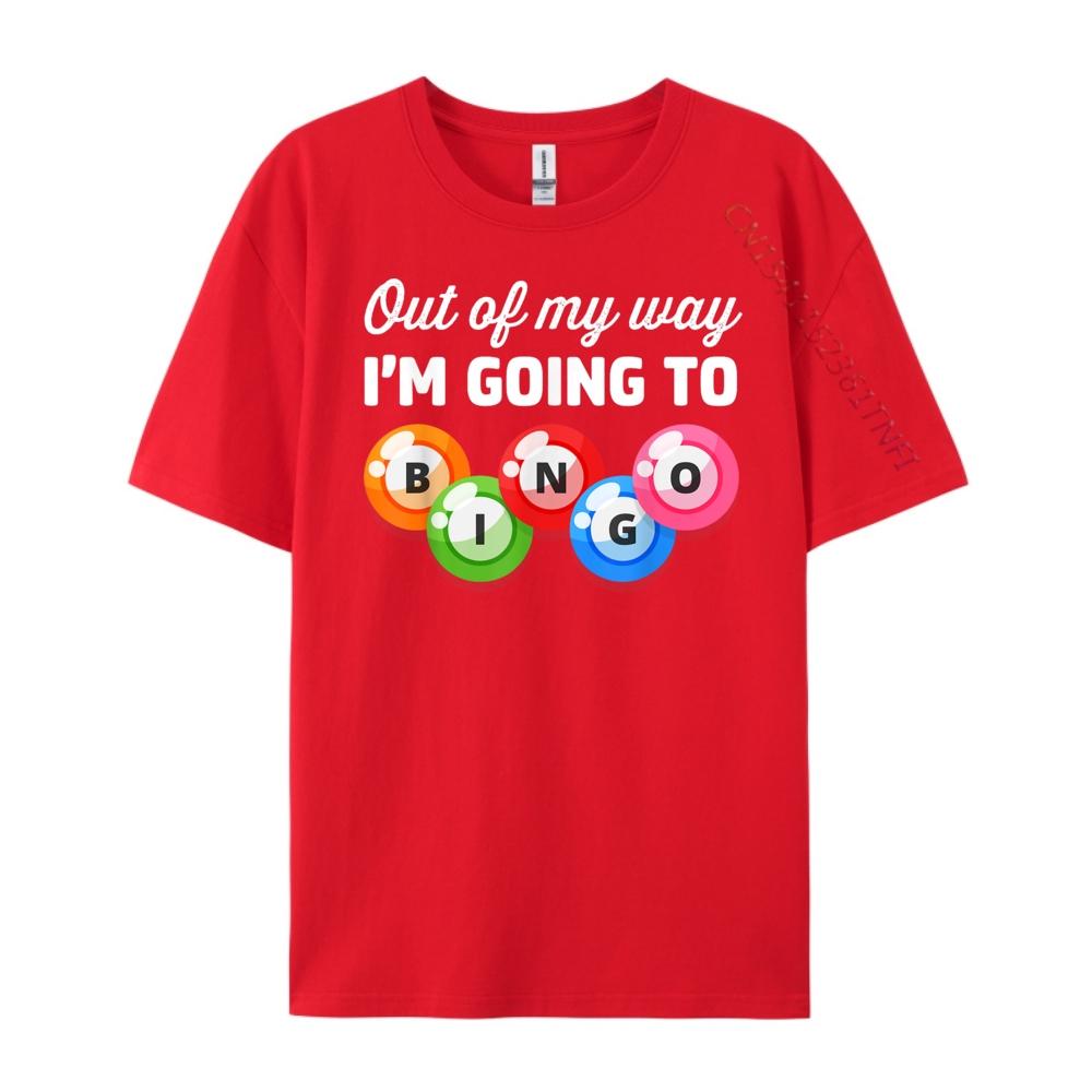 

Out Of My Way I M Going Bingo Player T Shirts For Men Adult Mens Shirts Gothic Style S