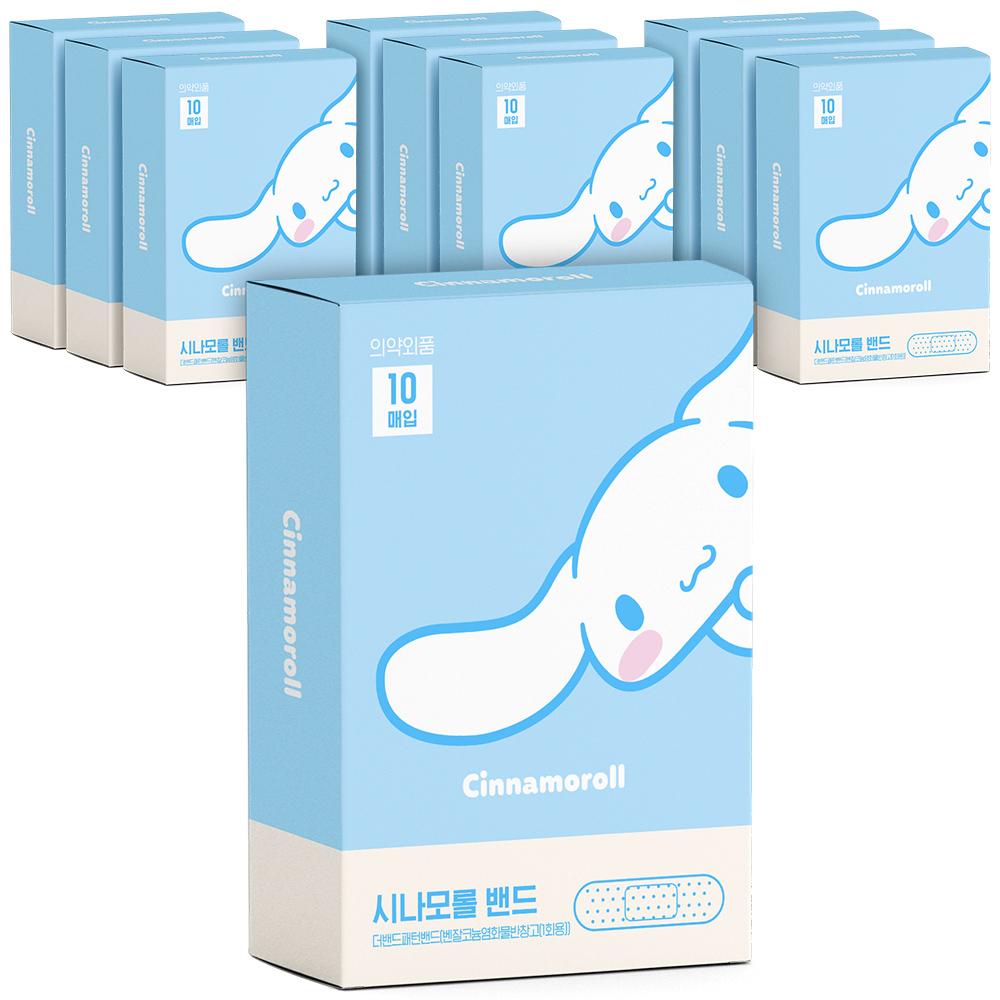 ATEX Kids Character Bandages 10pcs X 10box - Cartoon Adhesive Bandage, Korean