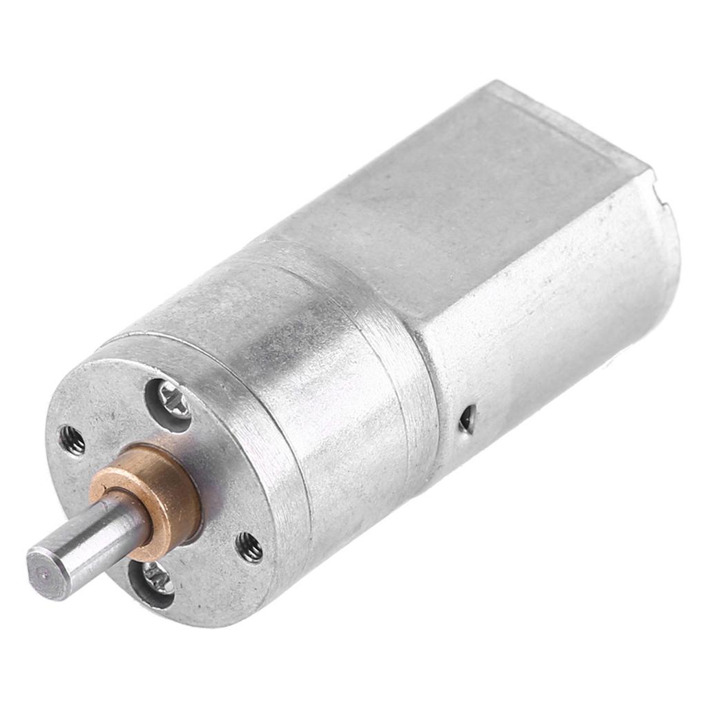 DC 12V High Torque Electric Gear Reduction Motor 15 200RPM Outer Diameter 20MM