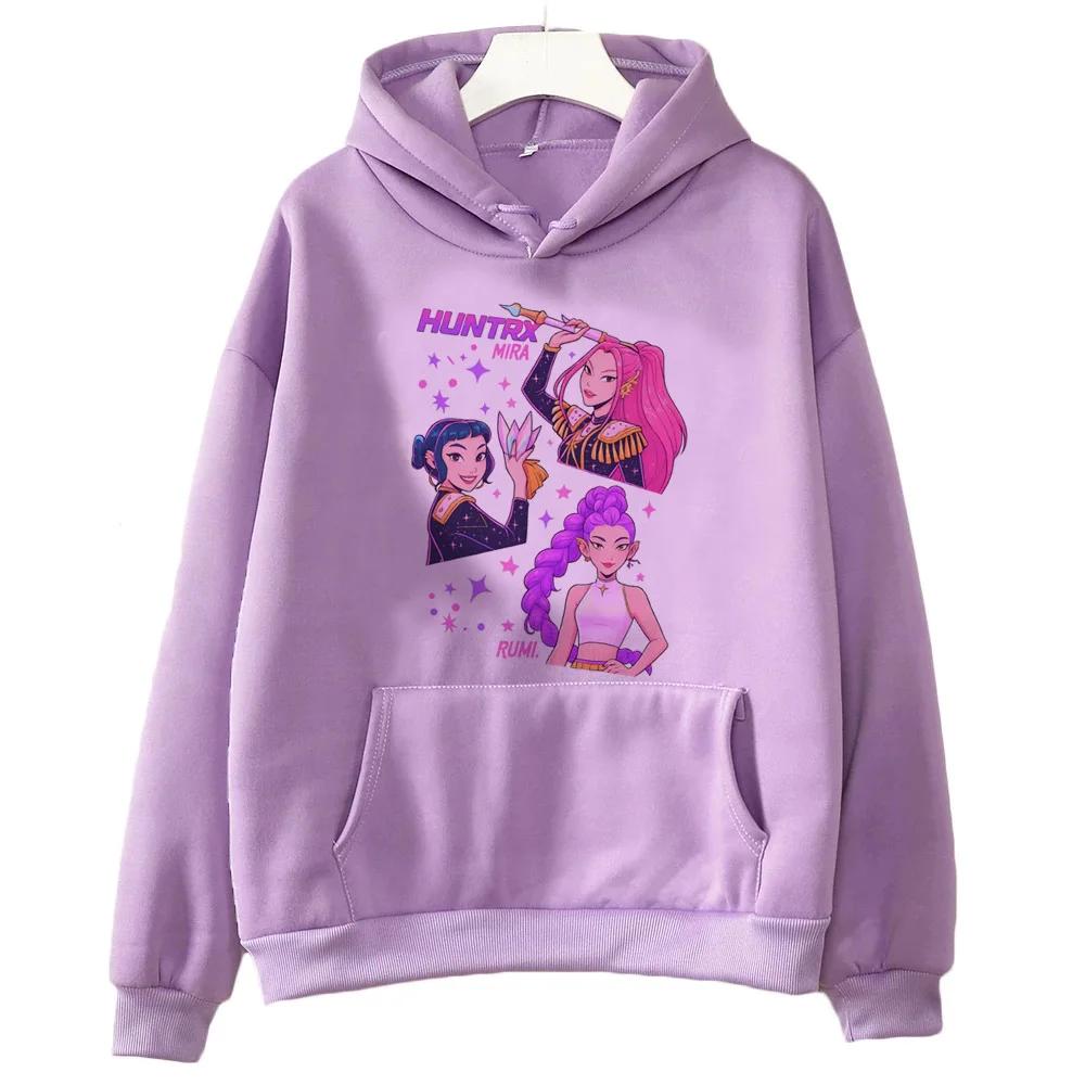 Korean Popular Devil Hunter Hoodies, Korean Popular Men's and Women's Sportswear, Fashion Streetwear Trends, Anime Tops