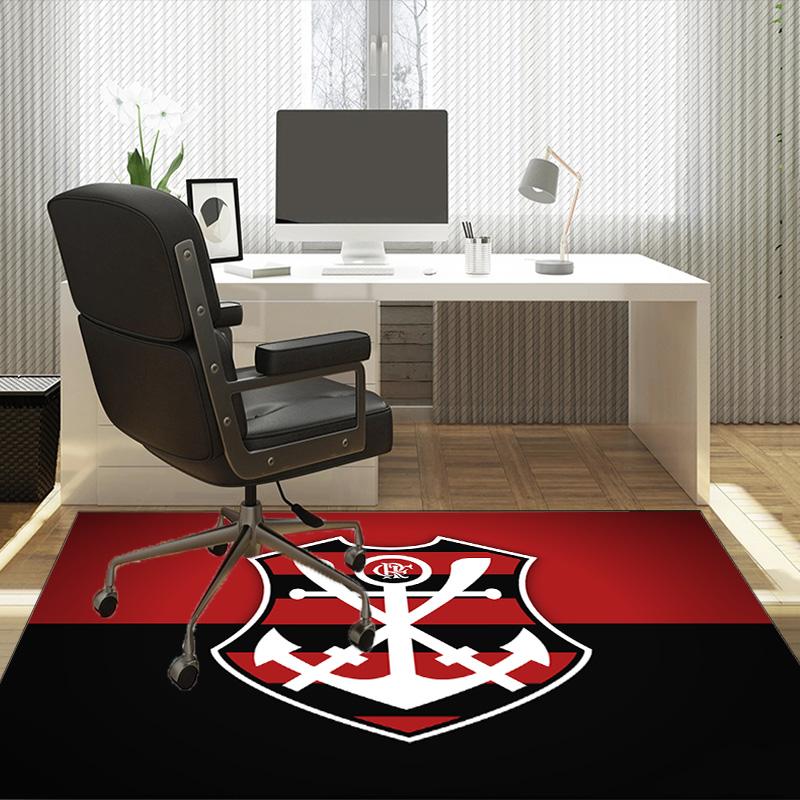 FLAMENGO Shield Emblem Carpet, Chair Rug,Rug for Office Bedroom living rooms, Doormat decor Fan Gift Christmas Gift
