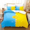 Dropship Soft Duvet Cover Set 3D Print Watermelon Lemon Home Textile Bed Warm Comforter Set King-Sized Dimensionsd Dimensions Comfortable Quilt
