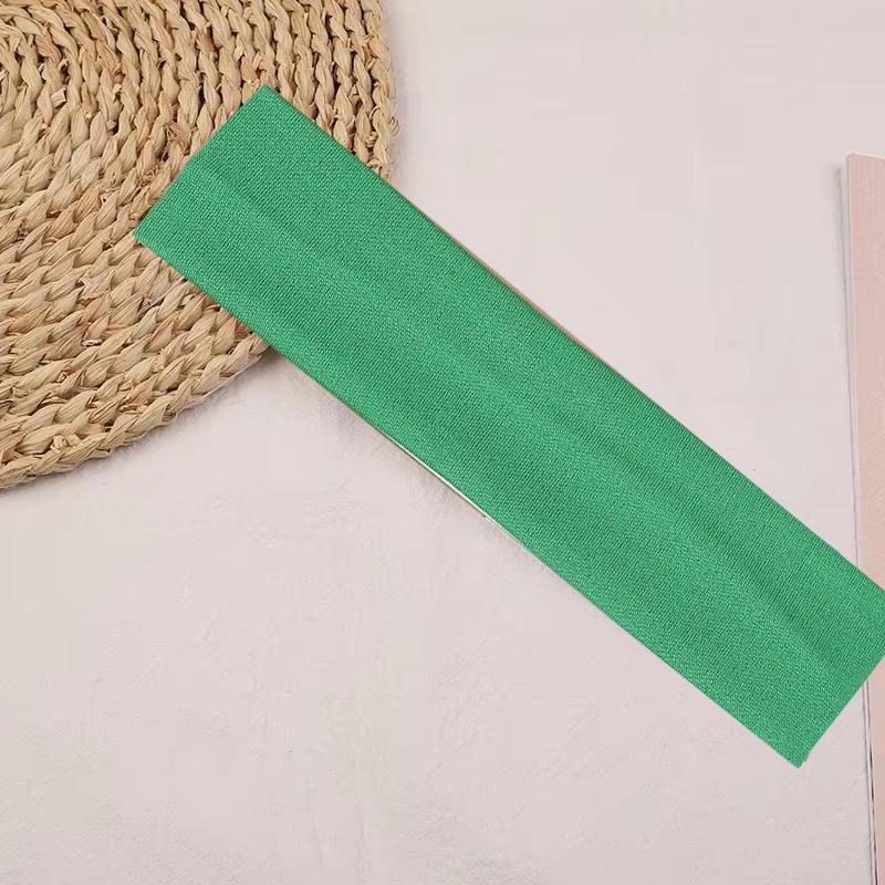 Stretchiga Sport Yoga Hårband Enfärgade Tennis Elastiska Pannband Fitness Yoga Huvudbonader för Kvinnor Håraccessoarer