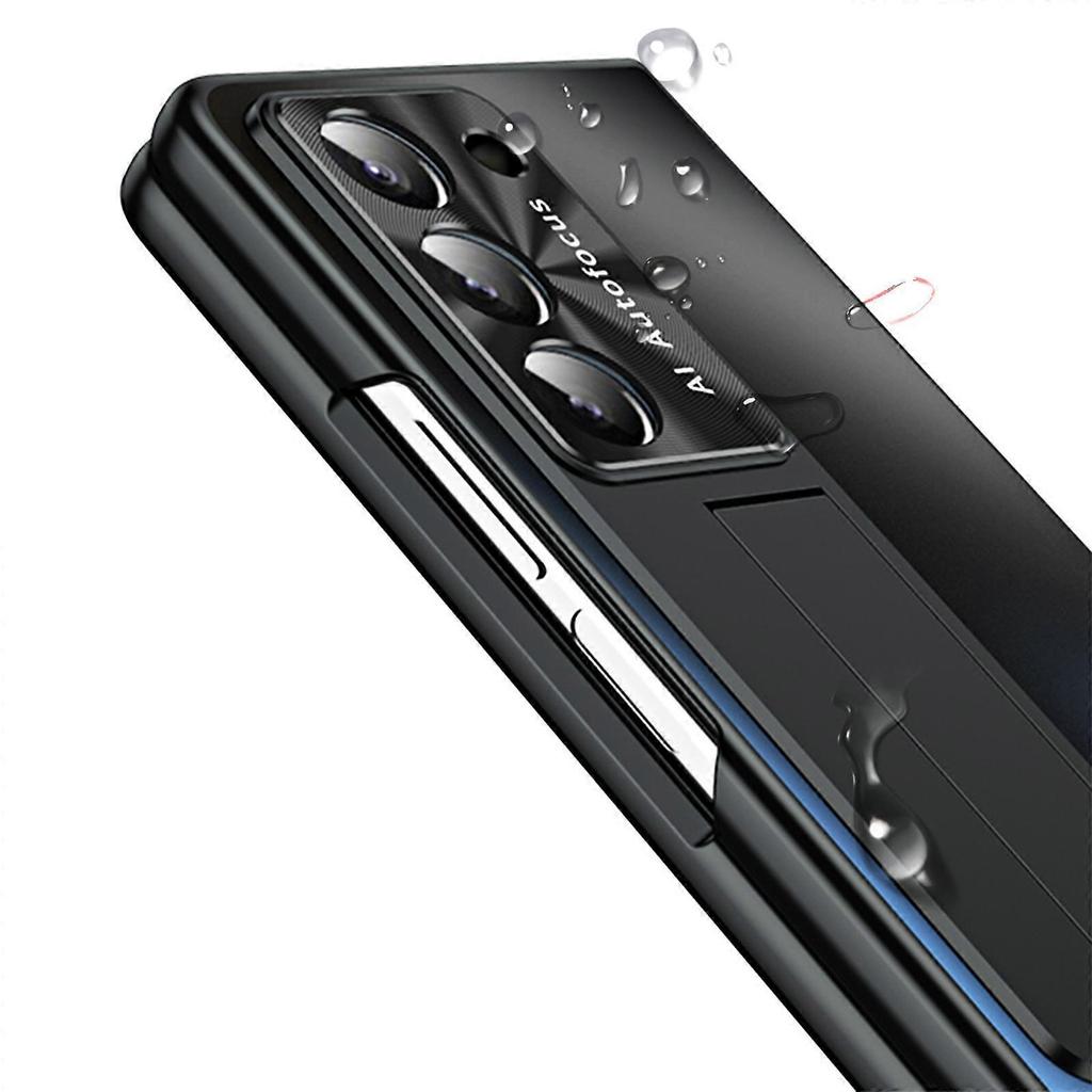Z Fold 6 Case Built-in Front Screen Protector + Kickstand Luxury Drop Resistance Protection Case for Galaxy Z fold 6 2024