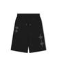 ESCAPEFROM E Star Hotfix Detail Bermuda Sweatpants Black