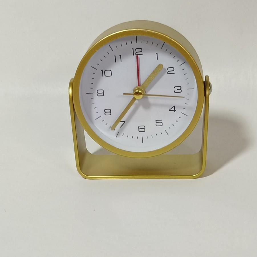 Adjustable Angle Desktop Mini Alarm Clock: Versatile Design for Students