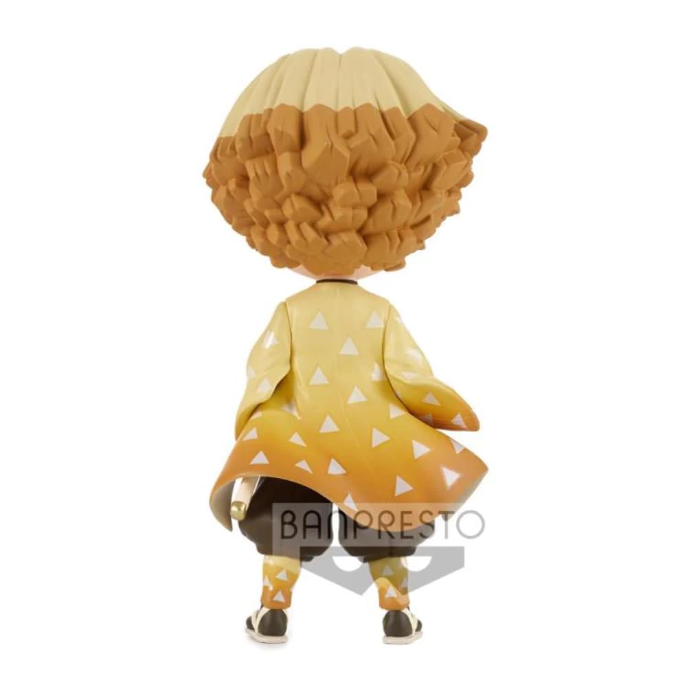 Banpresto Demon Kimetsu no Yaiba Agatsuma Zenitsu II Q posket Version B Statue Slayer