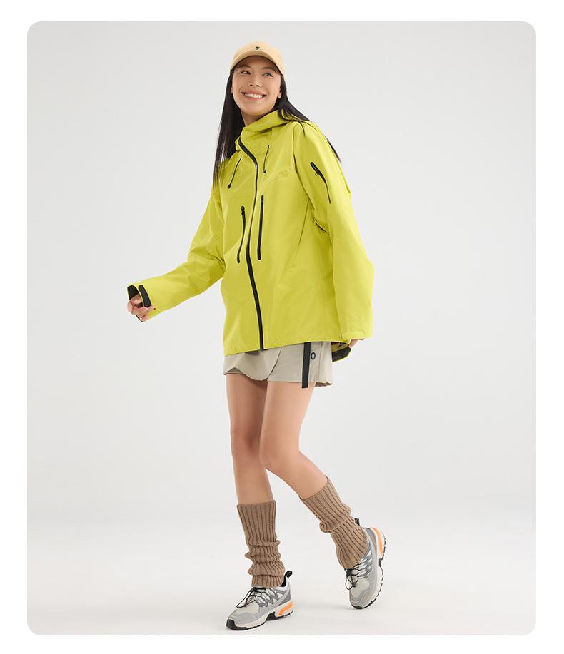 High-Quality Men’s Outdoor Waterproof Windbreaker Jacket - Single-Layer, Soft Shell, Ideal for Mountaineering