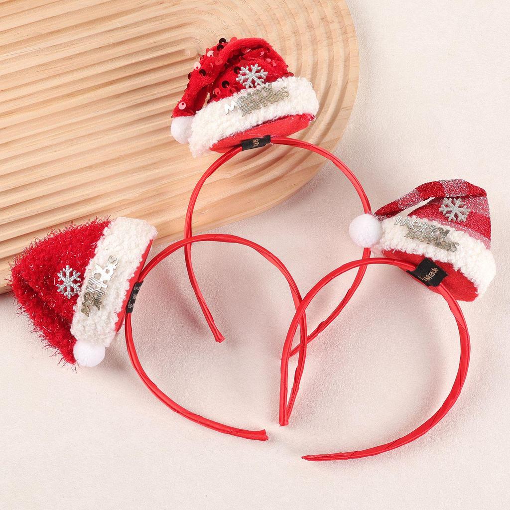 Weihnachtskopfschmuck 2025: Niedliche Feiertagshut-, Stirnband- und Haarspangen-Accessoires