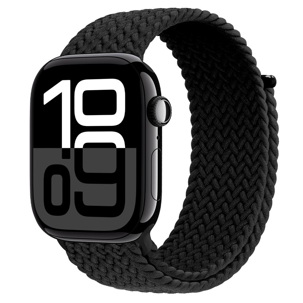 Braided Strap For Apple Watch 10 11 Bands 46mm 45mm Ultra2 49mm 44mm 40 41mm 42mm Correa Bracelet iWatch Series 9 8 7 3 5 4 Se 6