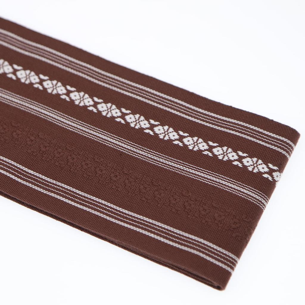 Obi Kenjo pro tradiční japonský obřad Tying Dark [TOuWA] Pánské (Sash), Bavlna, Vzor, Muži, Pánové, Yukata, Kimono, Kyudo, Oblečení,