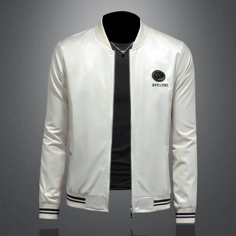 European And New Style Cardigan Mens Stand Collar Casual Loose Fit Fashion Slim Version Outerwear JK9239