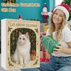 Cat Advent Calendar 2025 24 Days Christmas Countdown With 24 Different Breeds 2D Acrylic Cute Kitten Christmas Tree Ornaments