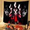 Classic Kawaii Metal Band B-Babymetal Colorful Tapestry Wall Hanging Cheap Hippie Wall Hanging Bohemian Wall Tapestries