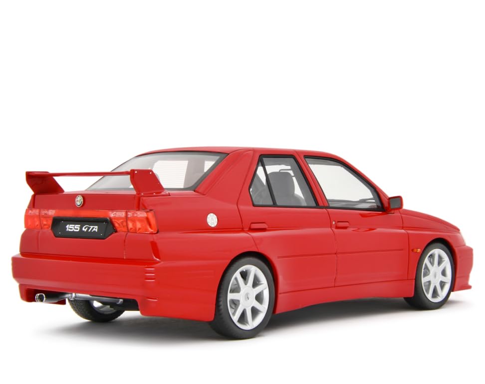 LAUDORACING 1/18 Alfa Romeo 155 GTA Stradale 1993 Red Official Version, Limited To 499 Units