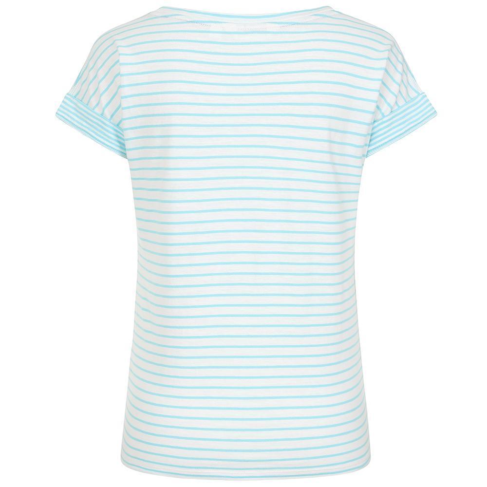 Lazy Jacks Womens/Ladies Striped Roll Sleeve T-Shirt