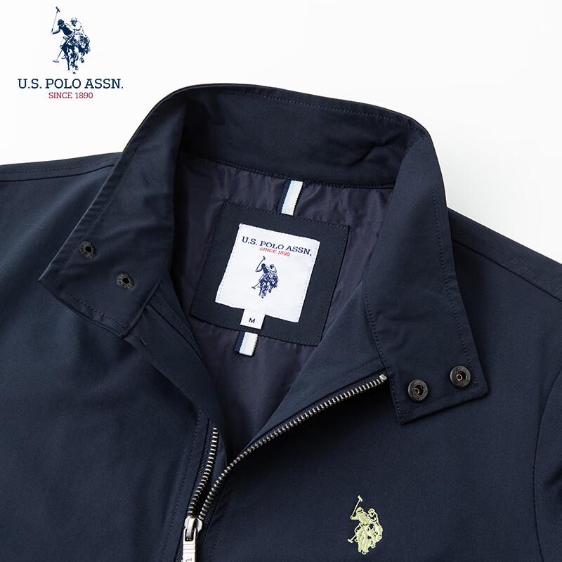 U.S. Polo Assn. Men's Business Casual Stand-Up Collar Jacket