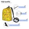 Pikachu Cartoon Anime Backpack for Men Women Cool Student Business Daypack Pokemoned  Laptop Computer Shoulder Bag Durable