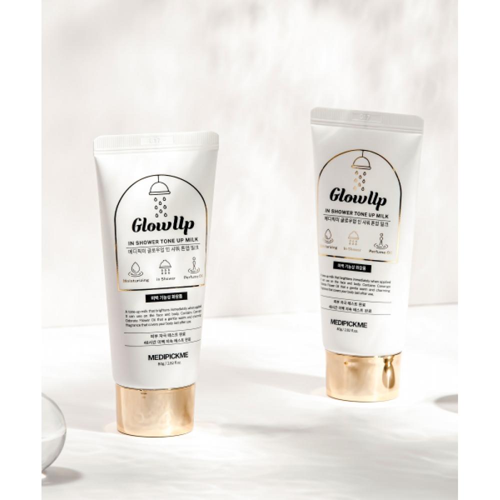 Medipickme Glow Up In Shower Tone Up Milk whitenIng Cream 80g